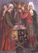 Dante Gabriel Rossetti The Blue Closet (mk28) oil